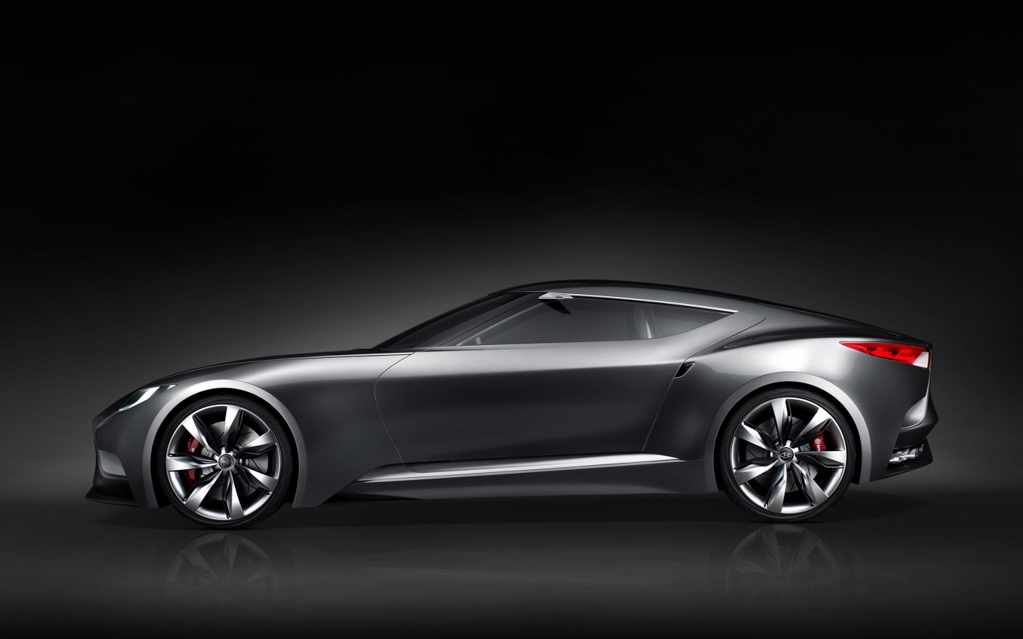 Side of Hyundai Coupe HND Concept for 1440 x 900 widescreen resolution