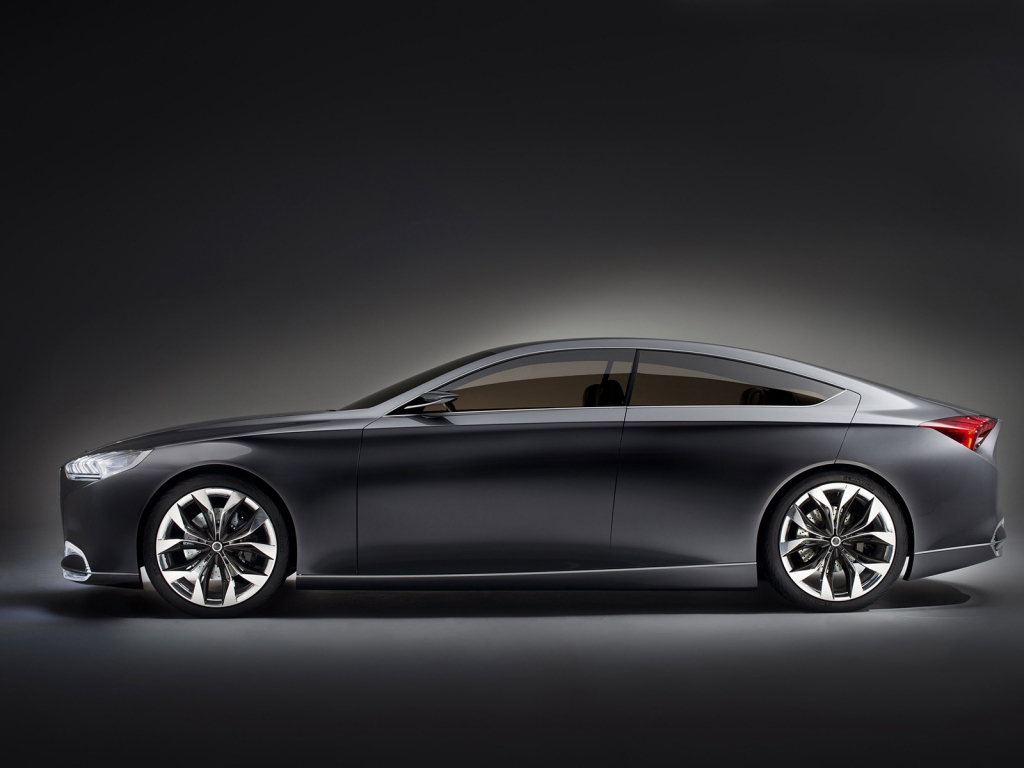 Side of Hyundai Genesis Concept for 1024 x 768 resolution