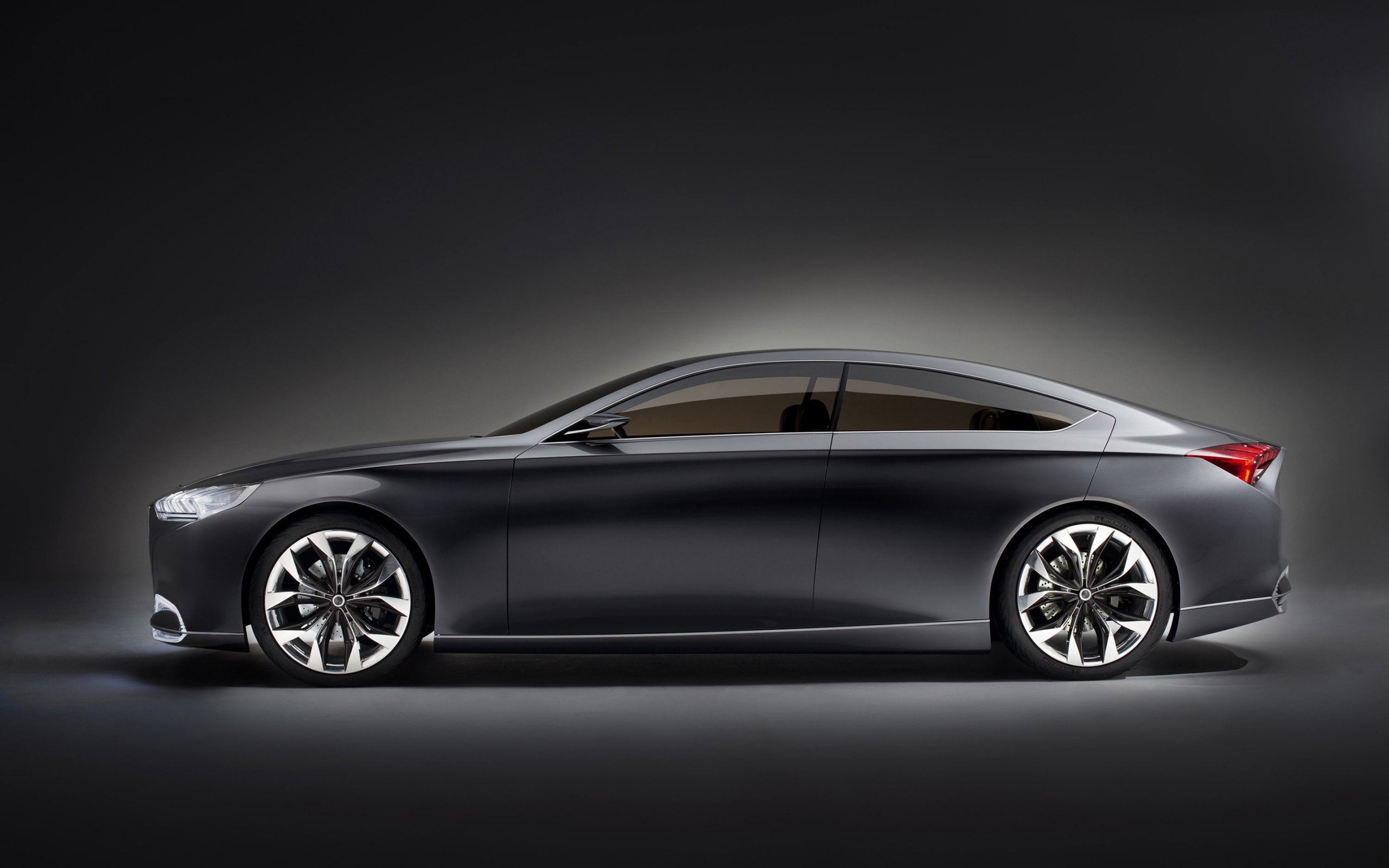 Side of Hyundai Genesis Concept for 2560 x 1600 widescreen resolution