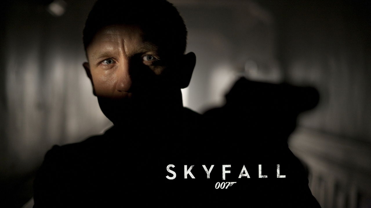 Skyfall 007 for 1280 x 720 HDTV 720p resolution
