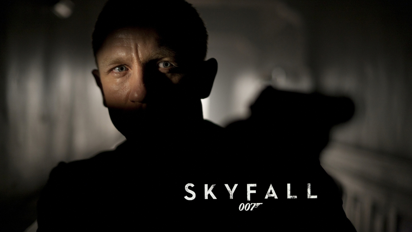 Skyfall 007 for 1366 x 768 HDTV resolution