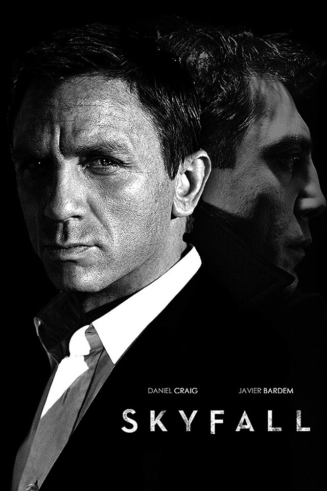 Skyfall for 640 x 960 iPhone 4 resolution