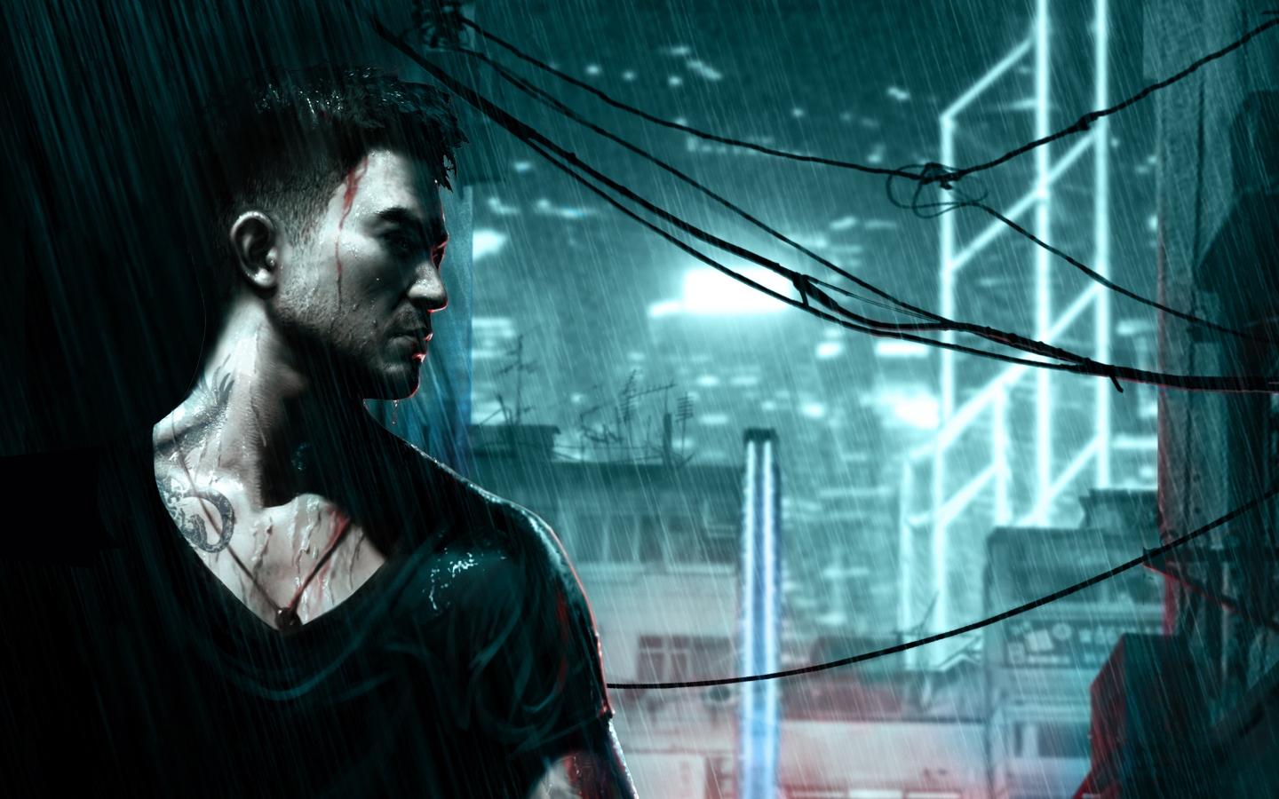 Sleeping Dogs Game for 1440 x 900 widescreen resolution