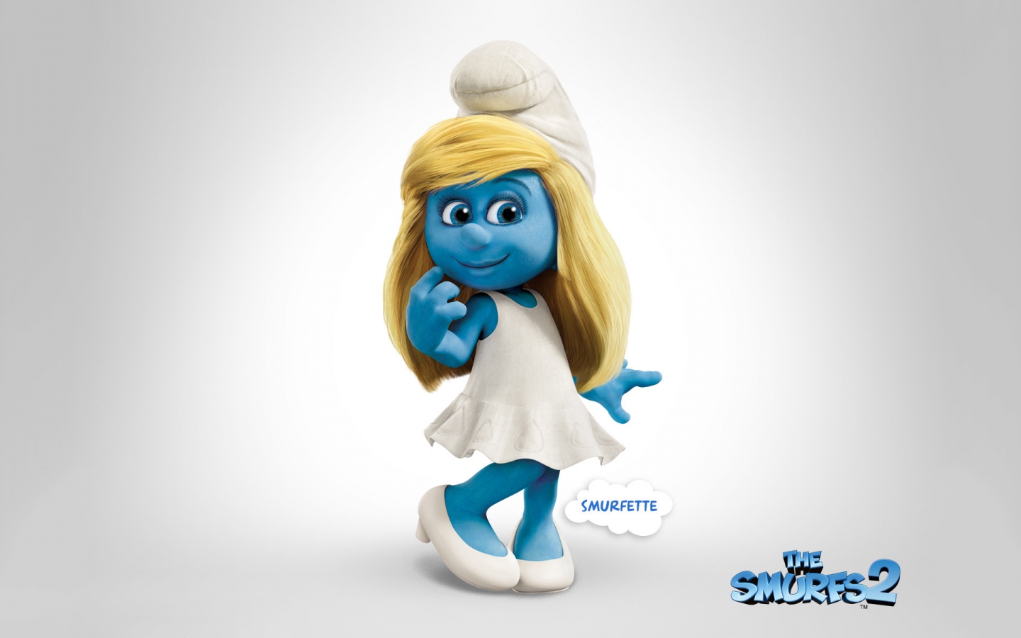 Smurfette The Smurfs 2 for 1440 x 900 widescreen resolution