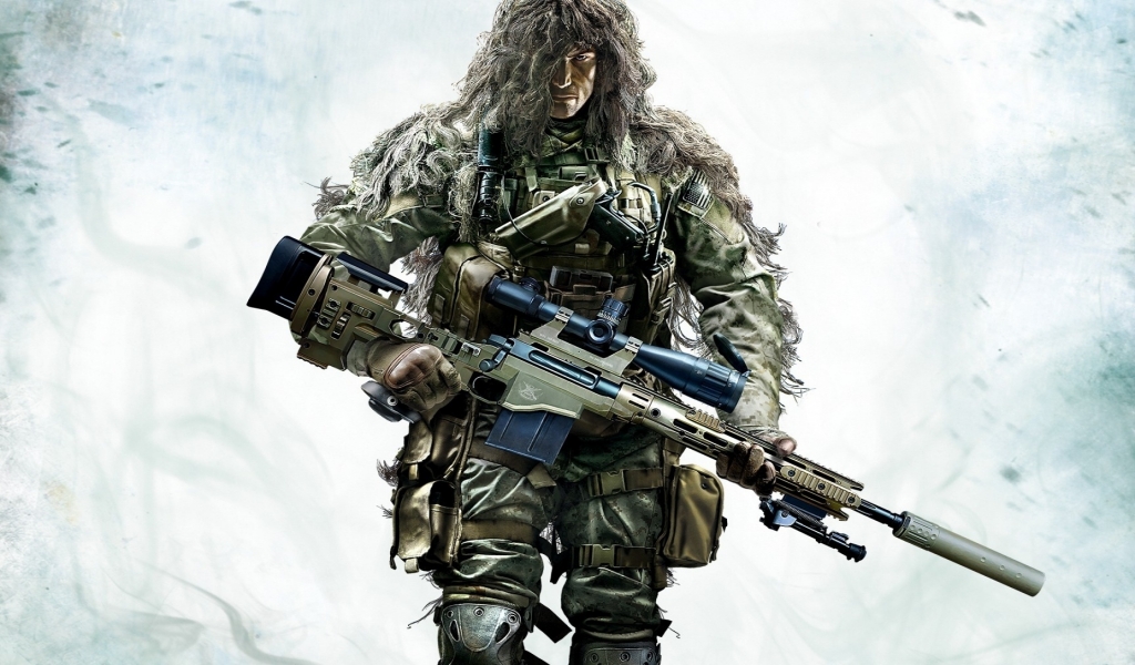 Sniper Ghost Warrior 2 Camouflage for 1024 x 600 widescreen resolution