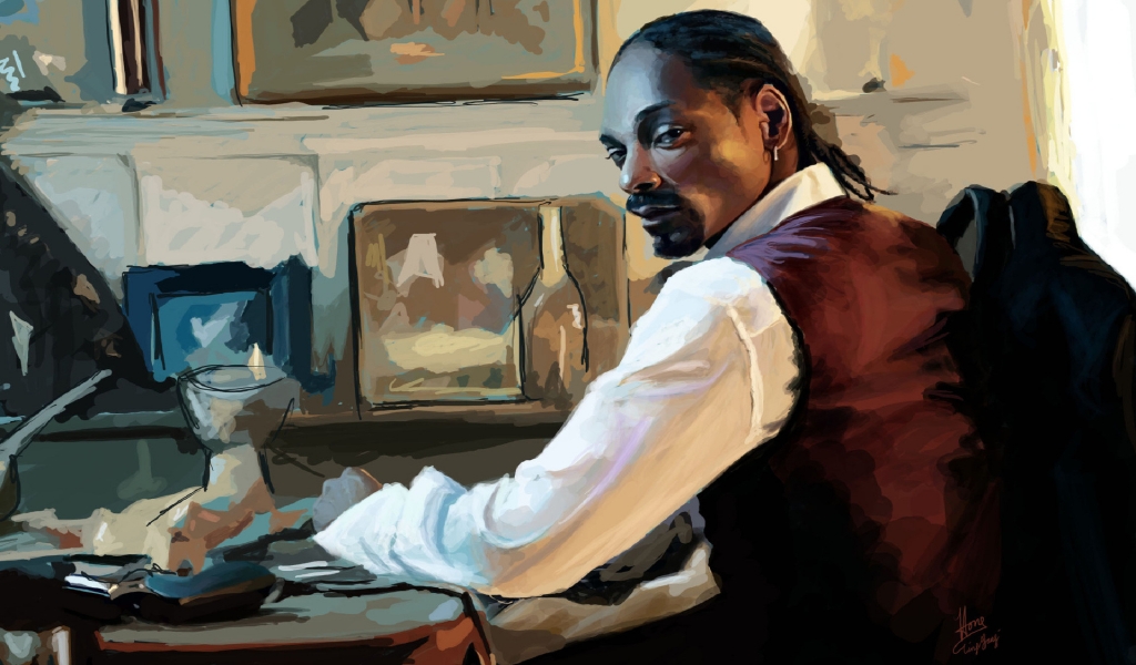 Snoop Dogg Artwork for 1024 x 600 widescreen resolution