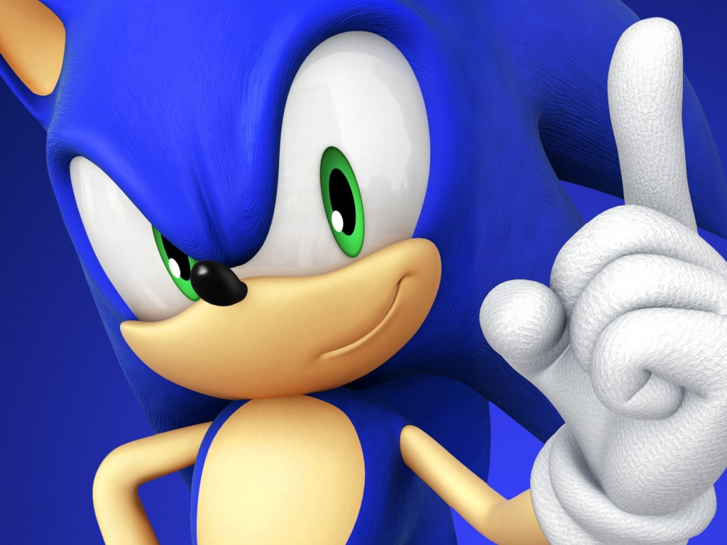 Sonic Hedgehog for 1024 x 768 resolution