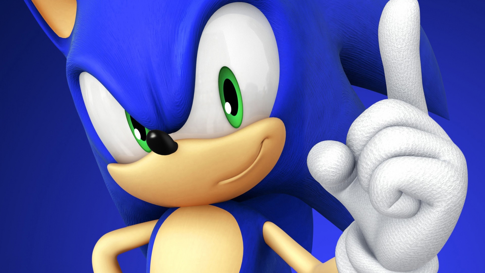Sonic Hedgehog for 1600 x 900 HDTV resolution