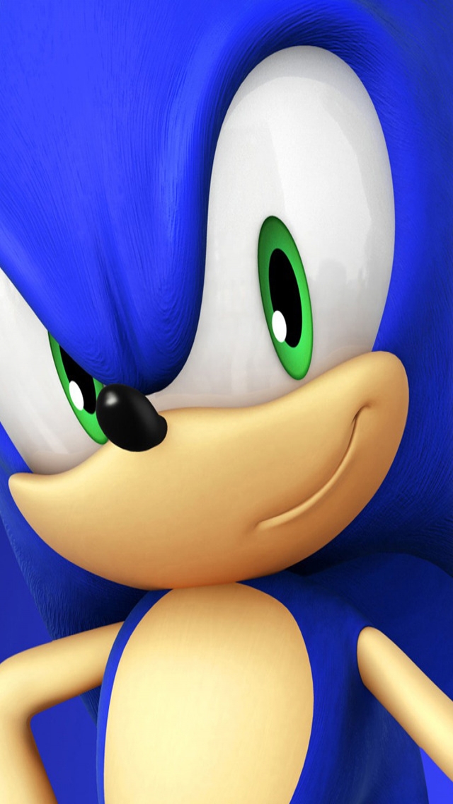 Sonic Hedgehog for 640 x 1136 iPhone 5 resolution