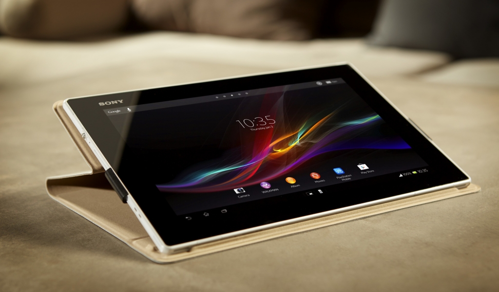 Sony Xperia Tablet Z for 1024 x 600 widescreen resolution