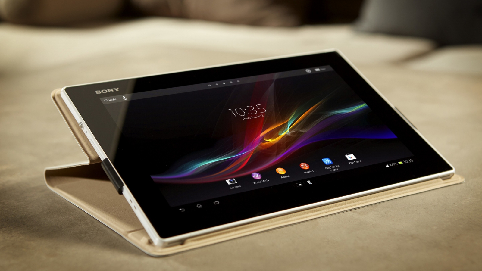 Sony Xperia Tablet Z for 1600 x 900 HDTV resolution