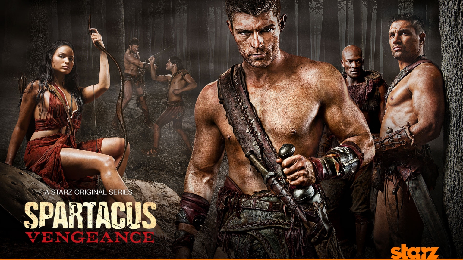 Spartacus Vengeance Tv Show for 1536 x 864 HDTV resolution