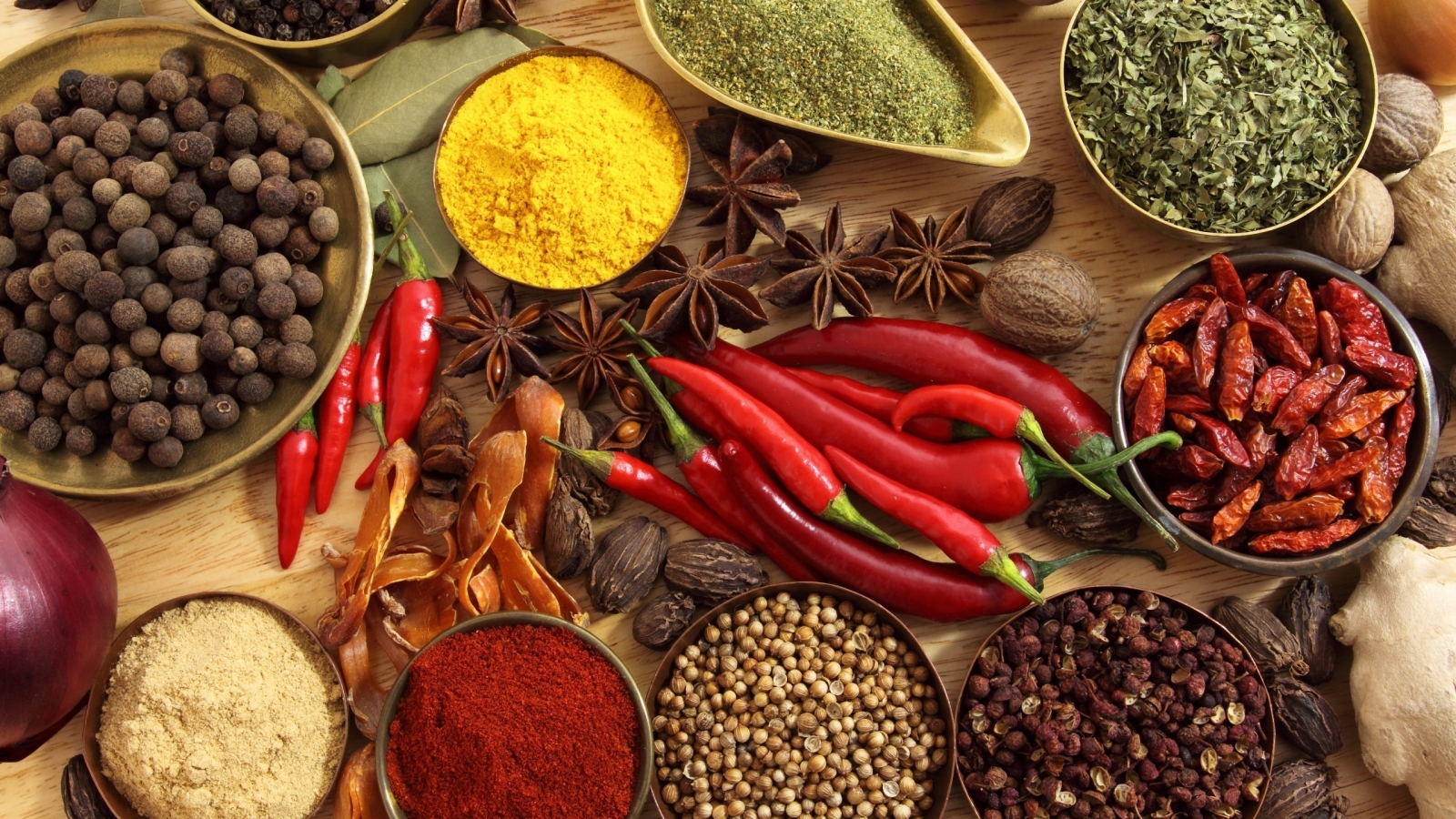 Spices Poster for 1600 x 900 HDTV resolution