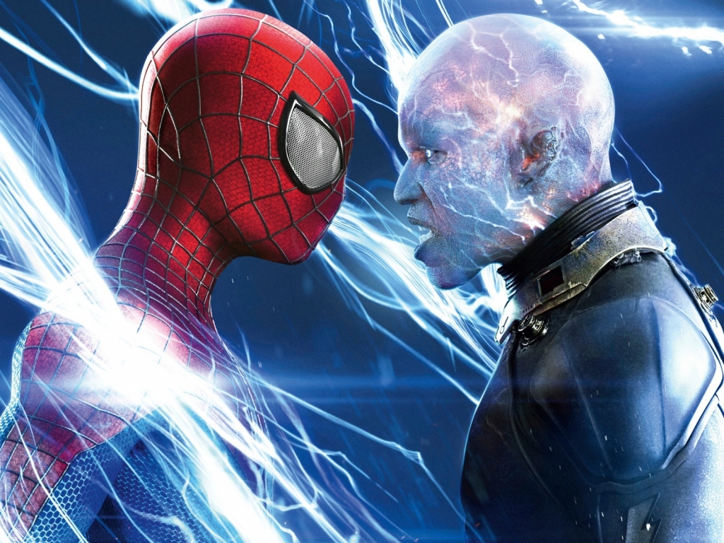 Spiderman vs Electro for 1024 x 768 resolution