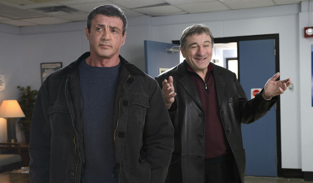 Stallone and Niro in Grudge Match for 1024 x 600 widescreen resolution