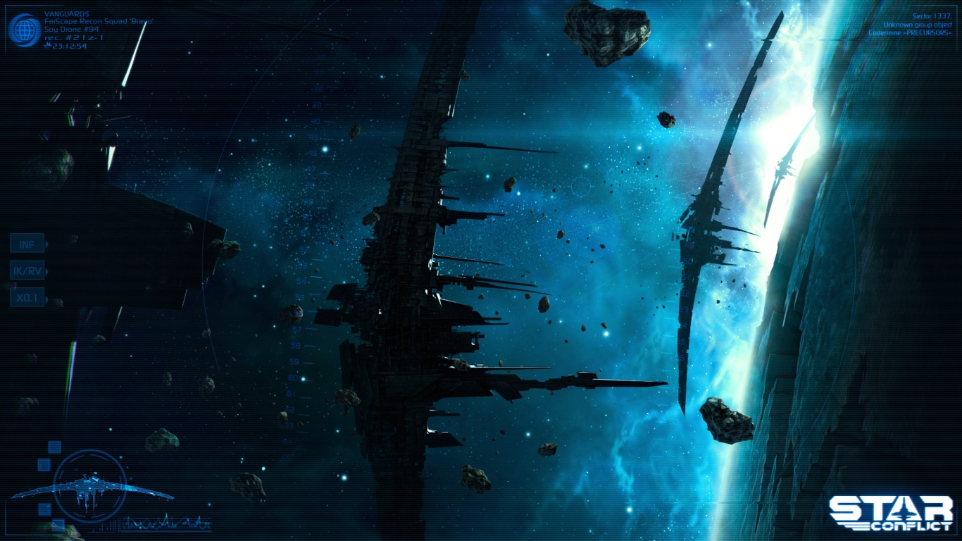 Star Conflict Game for 1366 x 768 HDTV resolution