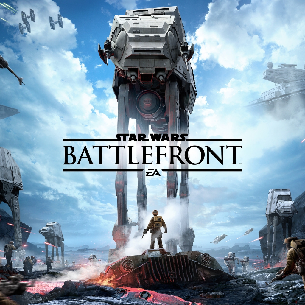 Star Wars Battlefront Poster for 1024 x 1024 iPad resolution
