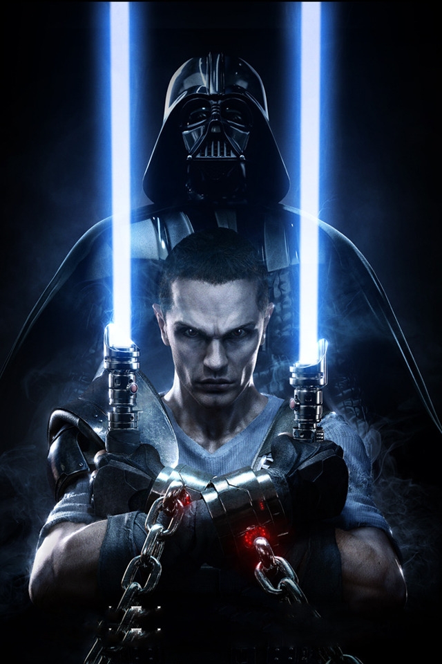 Star Wars The force Unleashed 2 Poster for 640 x 960 iPhone 4 resolution