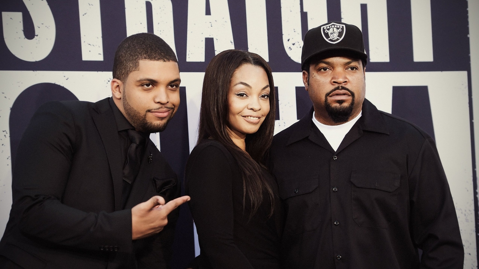 Straight Outta Compton O'Shea Jackson and Ice Cube for 1536 x 864 HDTV resolution