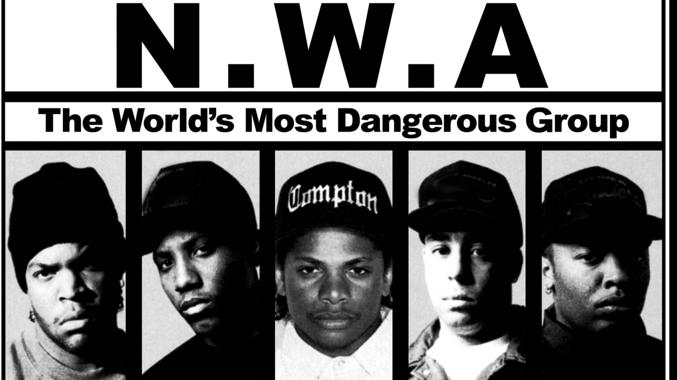Straight Outta Compton The Real for 1366 x 768 HDTV resolution