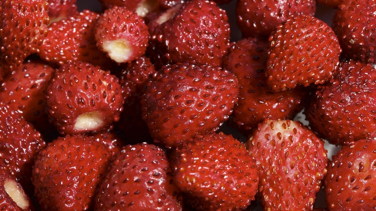 Strawberries for 1280 x 720 HDTV 720p resolution