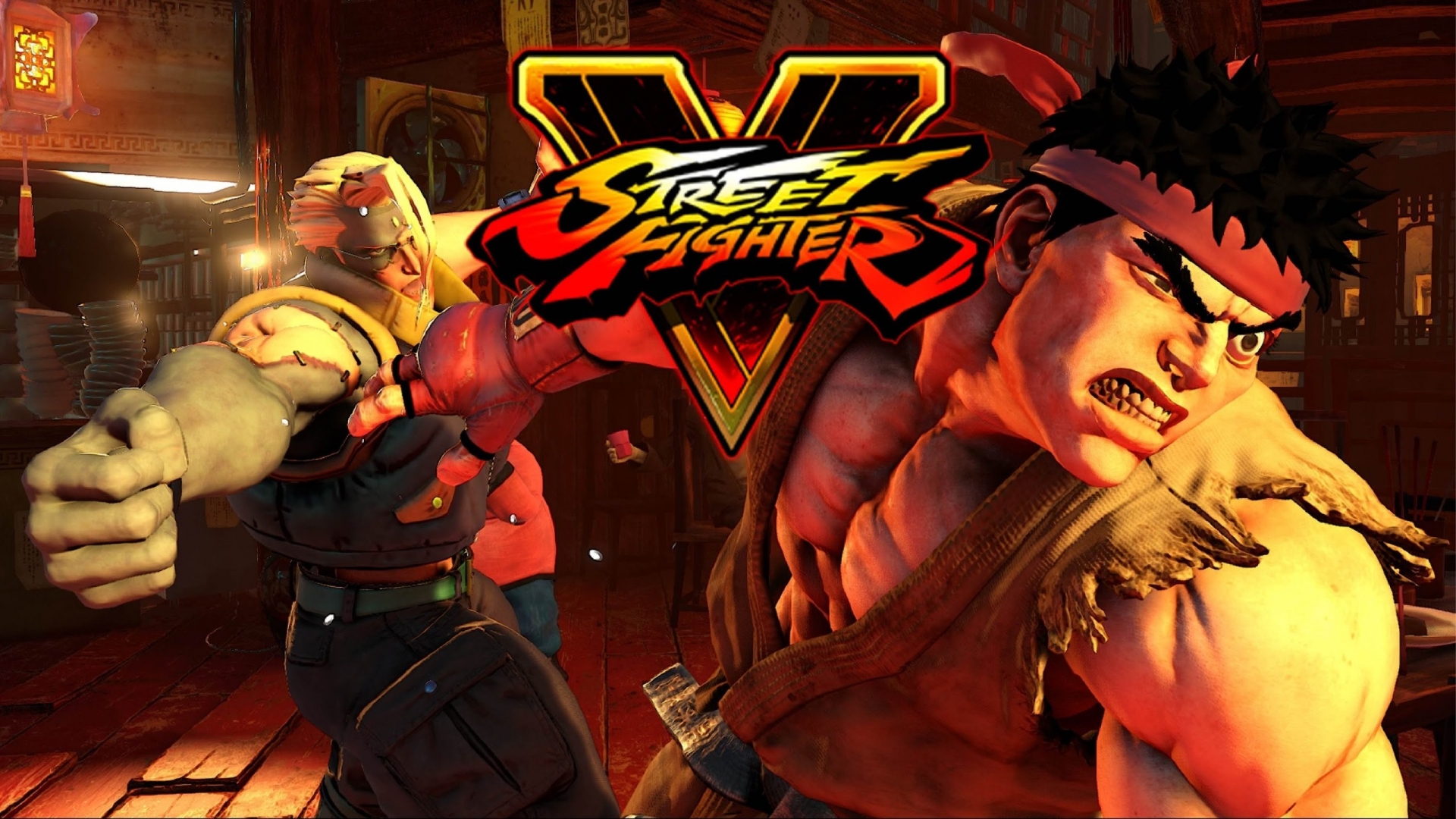 Street Fighter V Poster for 1920 x 1080 HDTV 1080p resolution