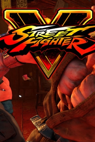 Street Fighter V Poster for 320 x 480 iPhone resolution