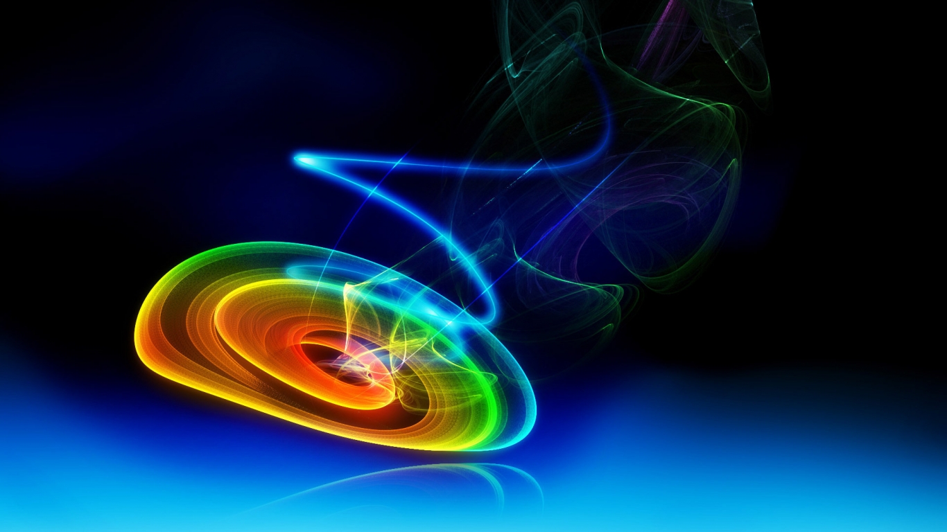 Stunning Abstract for 1366 x 768 HDTV resolution