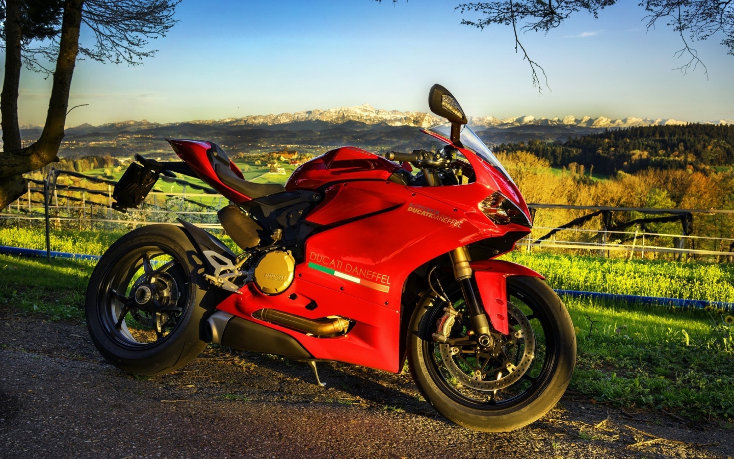 Stunning Red Ducati  for 1440 x 900 widescreen resolution