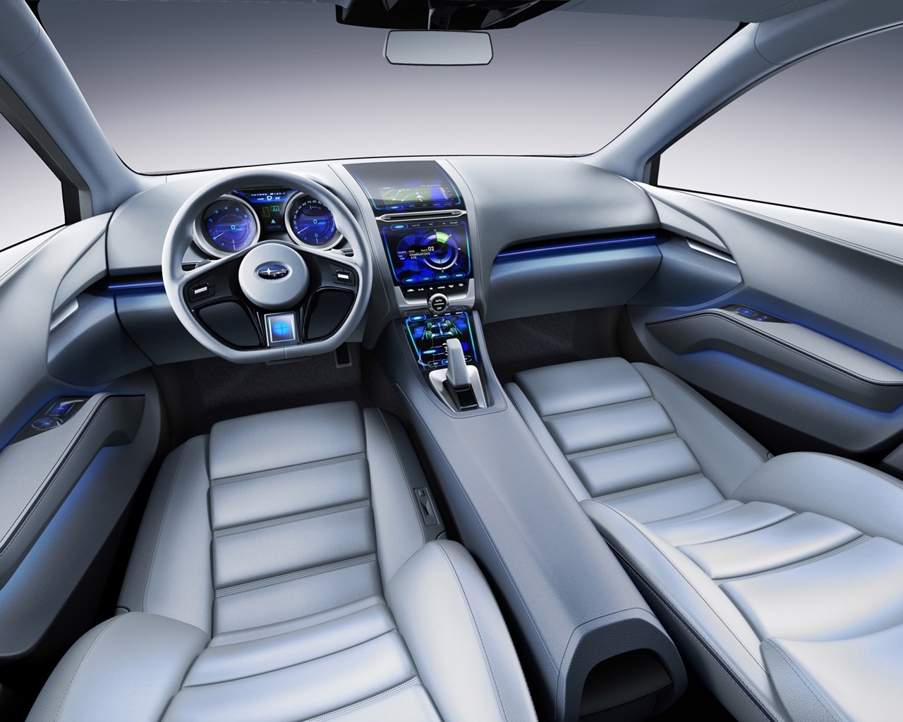 Subaru Impreza Concept Interior for 1280 x 1024 resolution