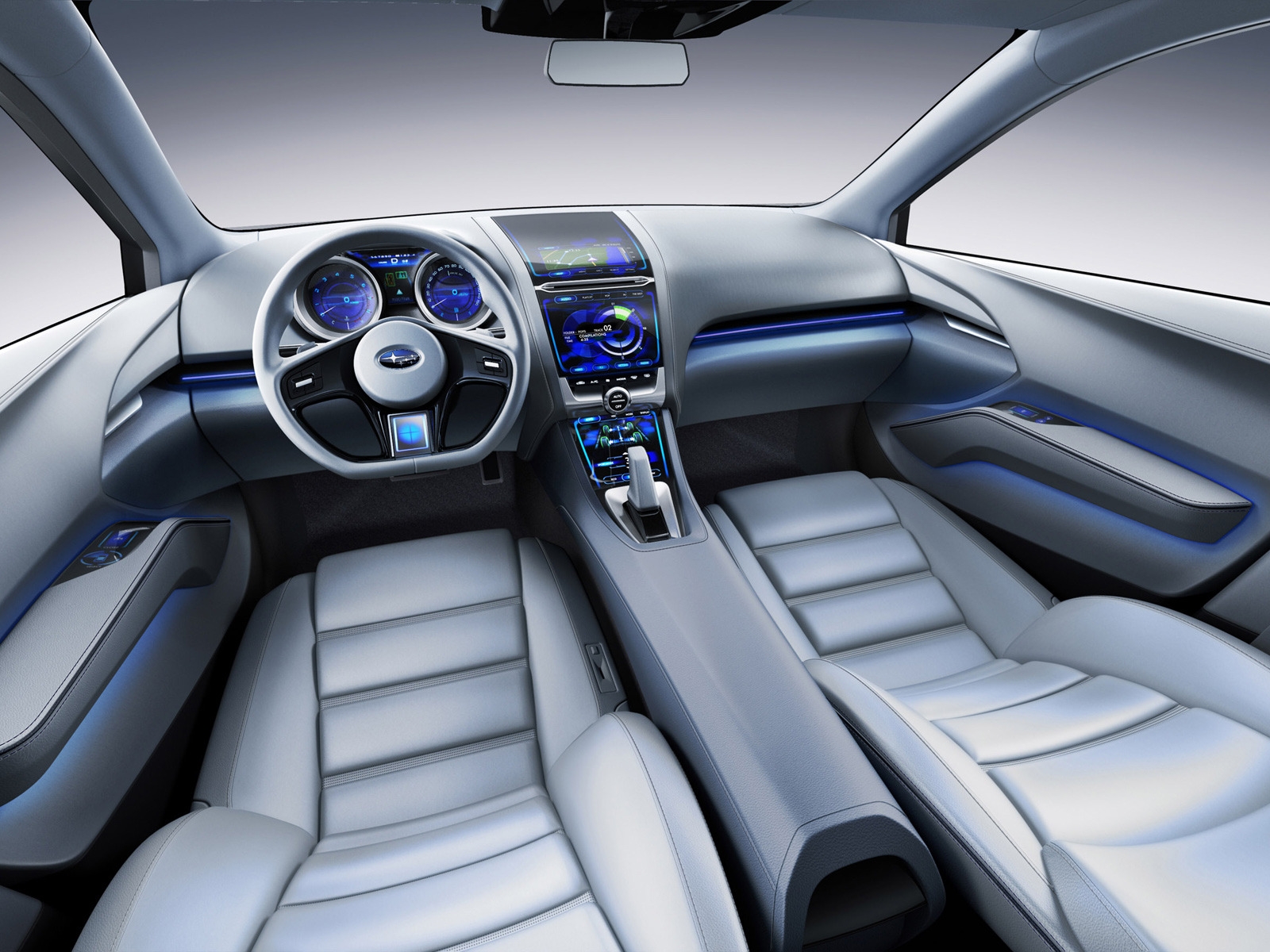 Subaru Impreza Concept Interior for 1600 x 1200 resolution