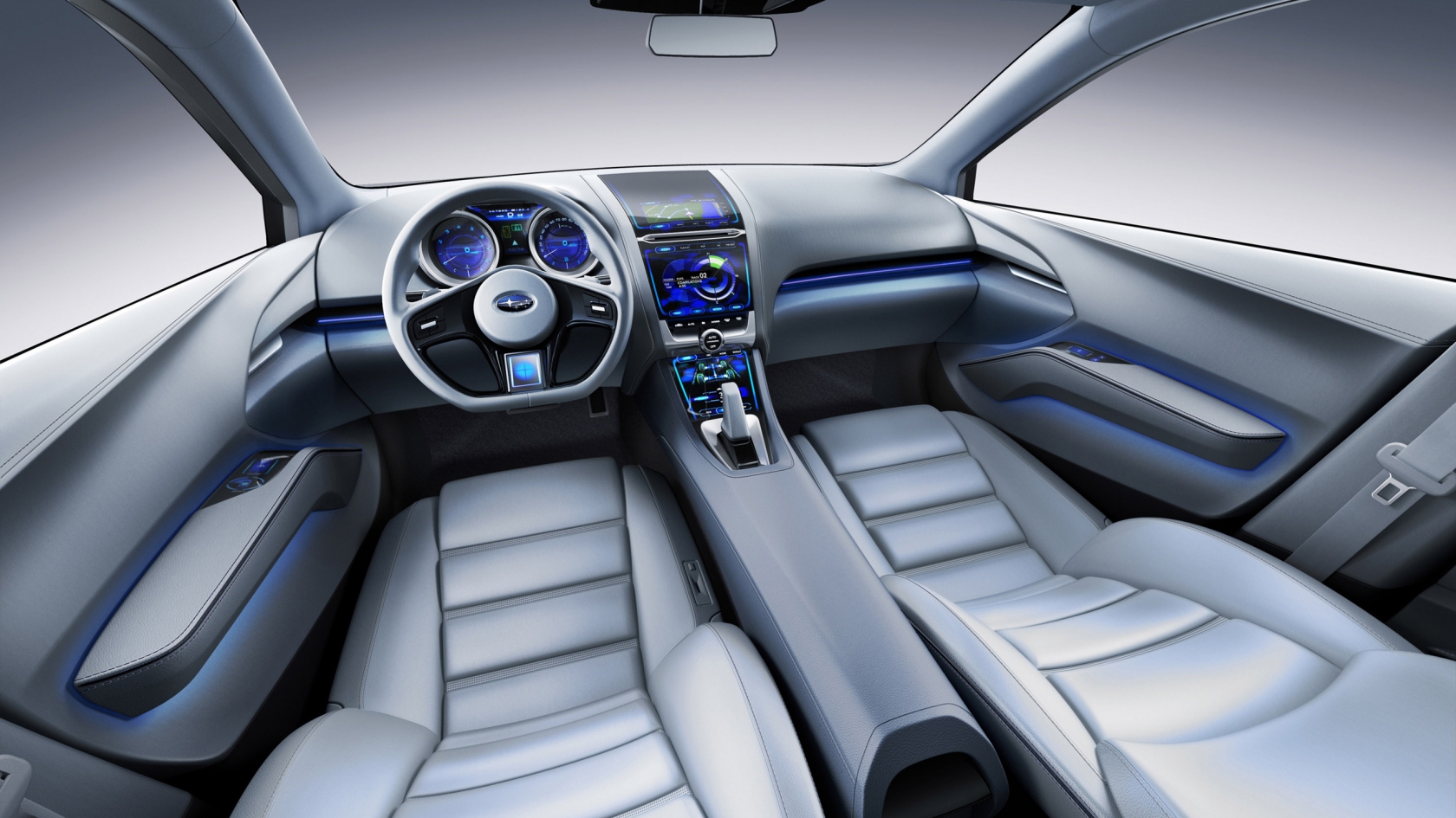 Subaru Impreza Concept Interior for 1680 x 945 HDTV resolution