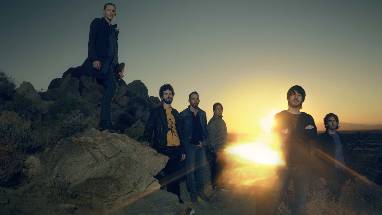 Sunset with Linkin Park for 1536 x 864 HDTV resolution
