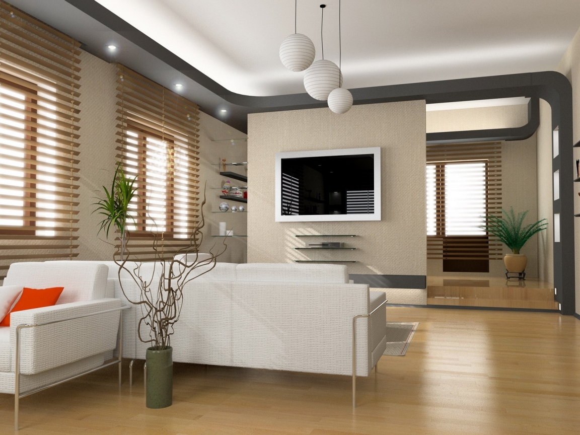 Superb Living Room Design for 1152 x 864 resolution