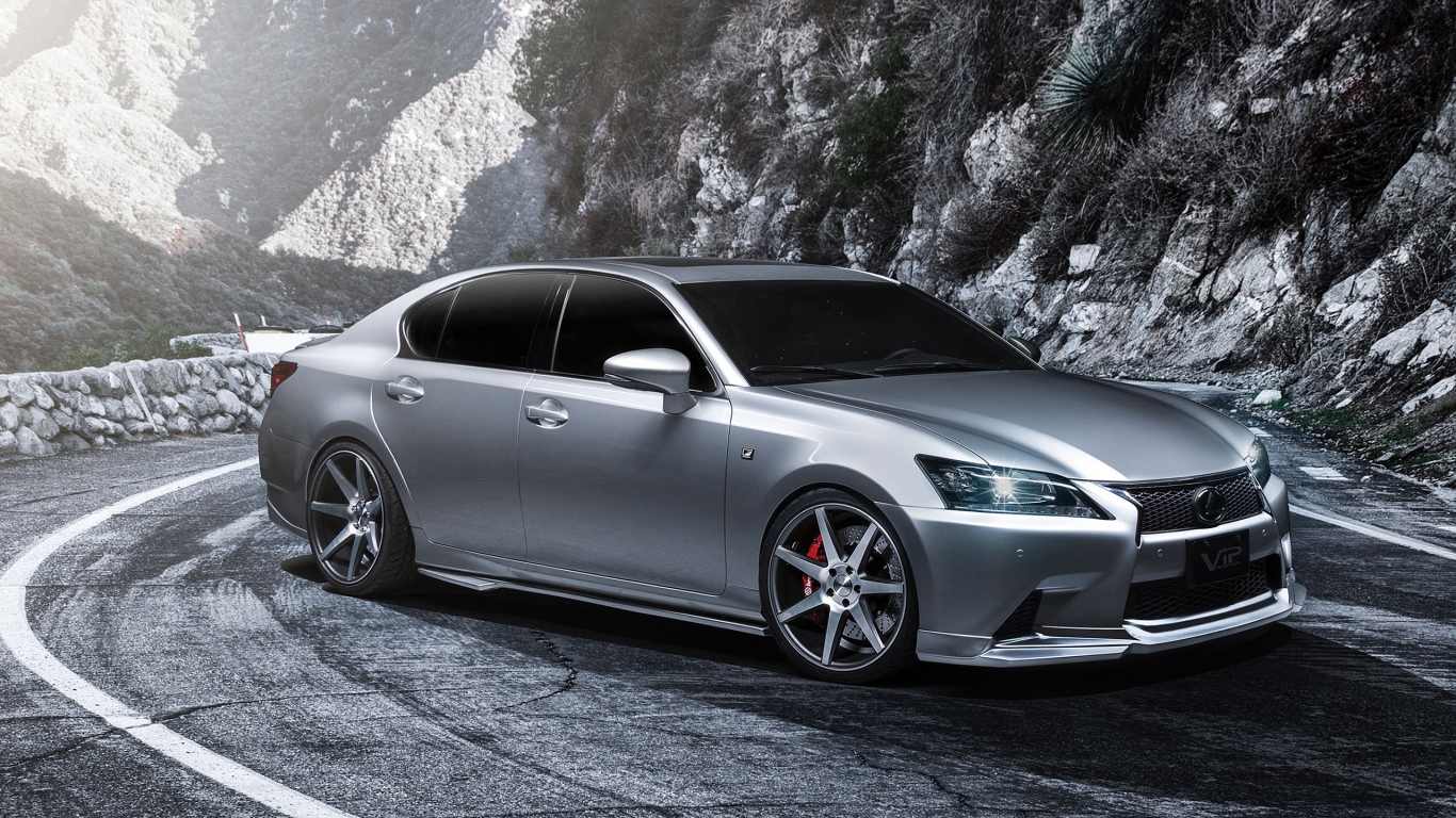 Supercharged 2013 Lexus GS 350 for 1366 x 768 HDTV resolution
