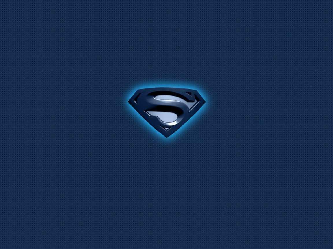 Superman Blue Logo for 1152 x 864 resolution