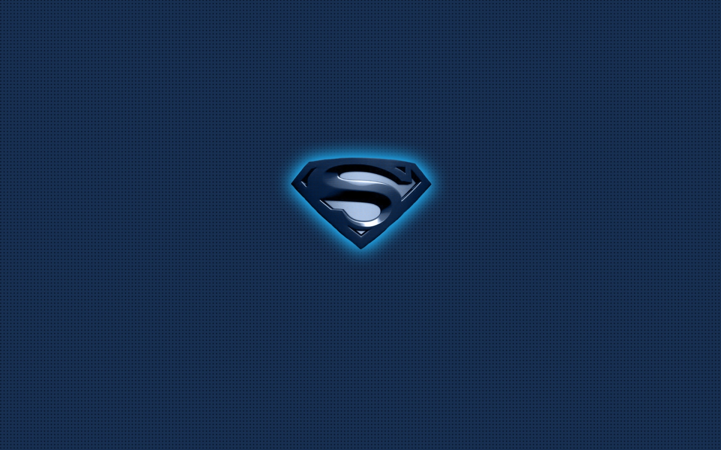 Superman Blue Logo for 1440 x 900 widescreen resolution