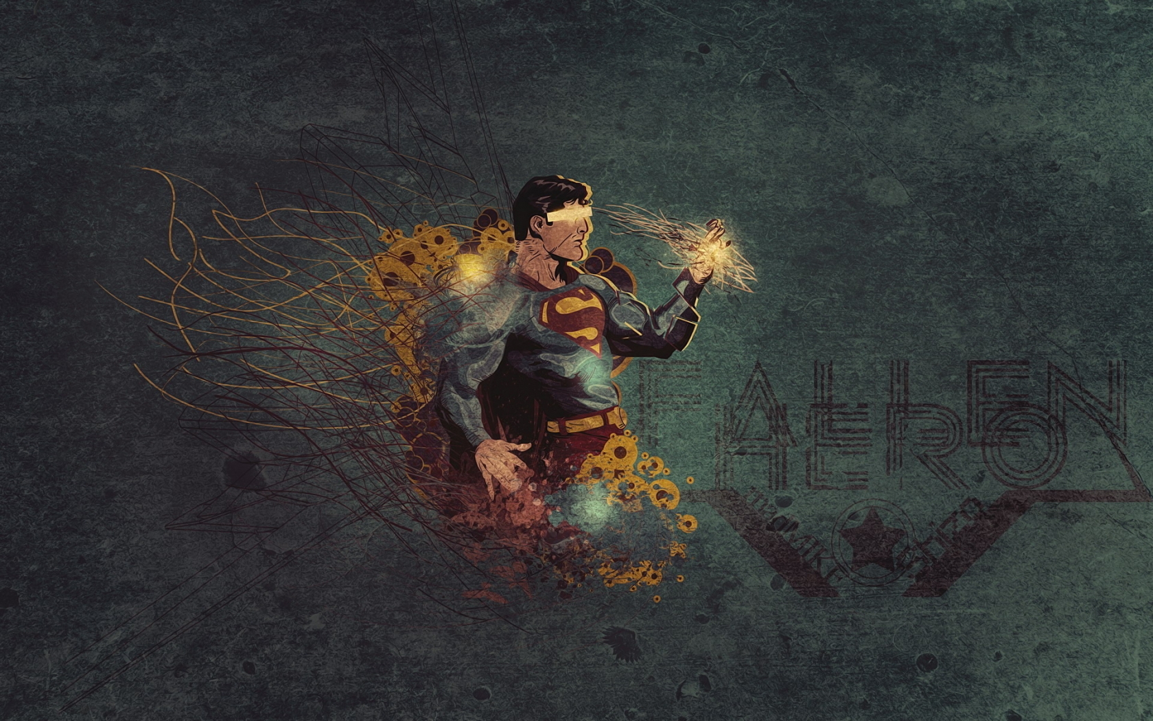Superman Fallen Hero for 1680 x 1050 widescreen resolution