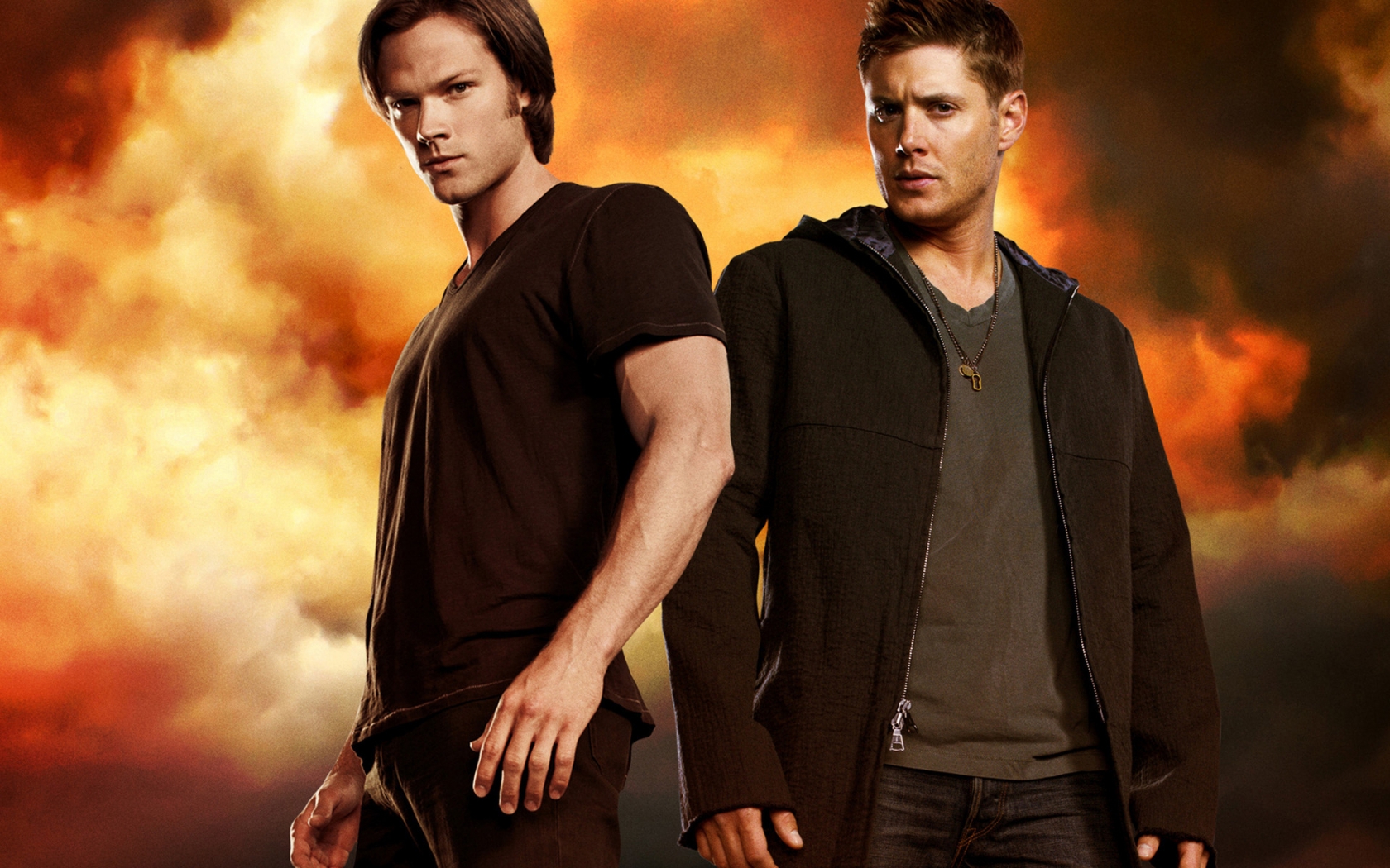 Supernatural Dean & Sam for 1680 x 1050 widescreen resolution