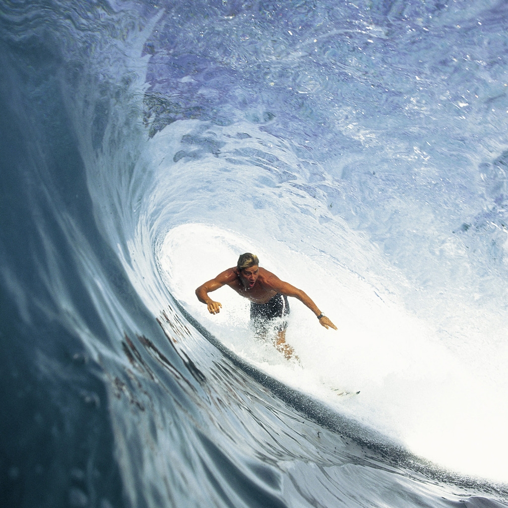 Surfer for 1024 x 1024 iPad resolution