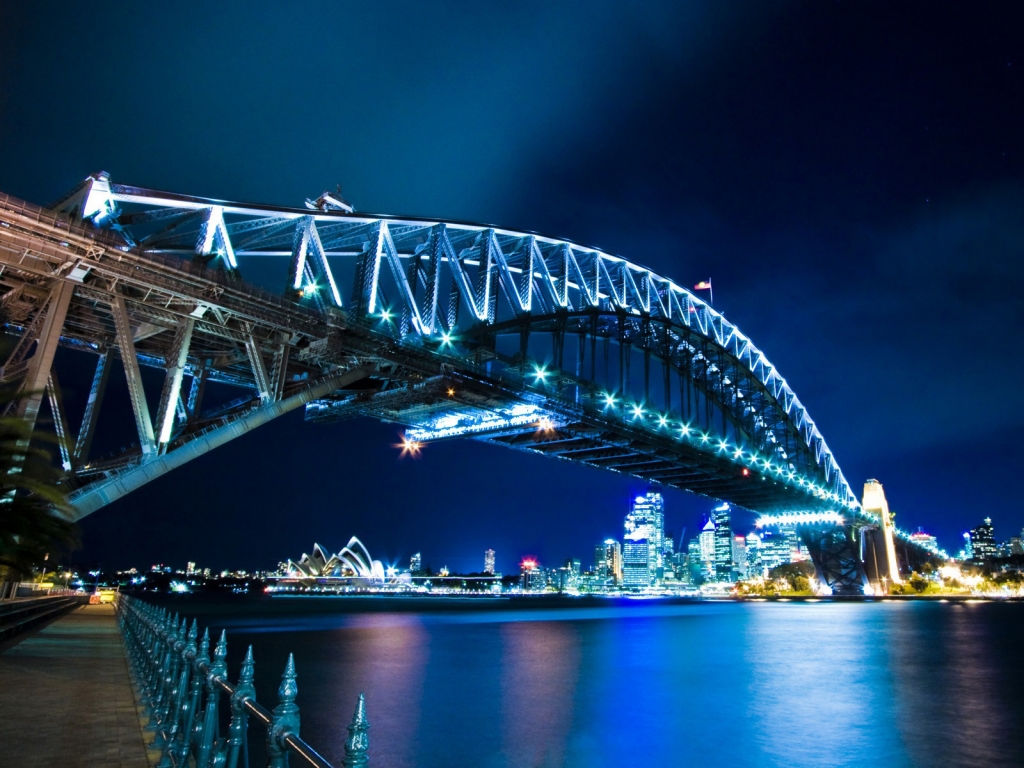 Sydney Harbour Bridge for 1024 x 768 resolution