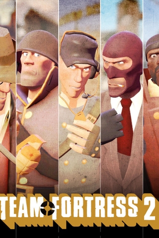 Team Fortress 2 for 320 x 480 iPhone resolution