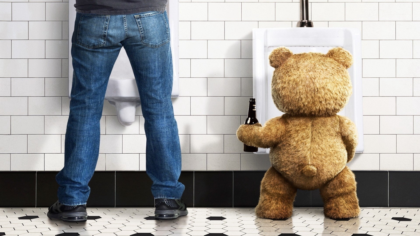 Ted Movie for 1366 x 768 HDTV resolution