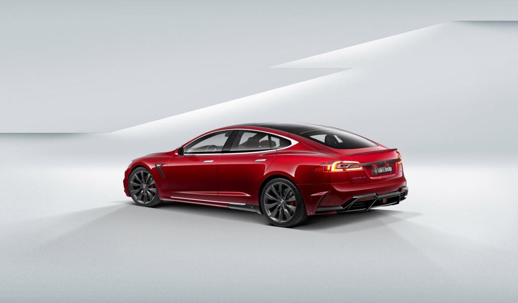 Tesla Model S 2015 for 1024 x 600 widescreen resolution