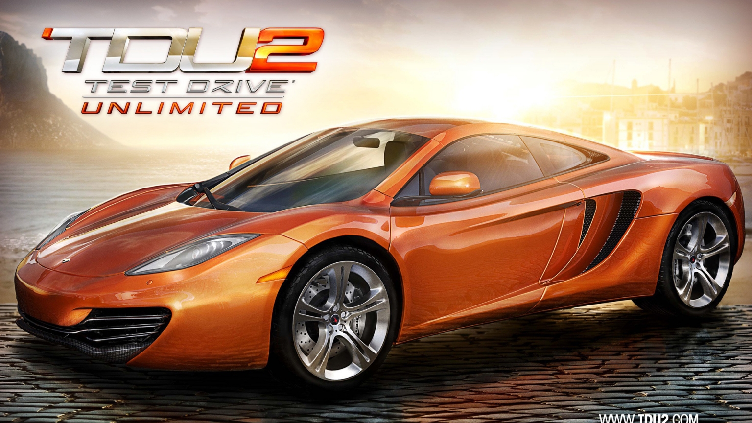 Test Drive Unlimited 2 McLaren MP4 for 1536 x 864 HDTV resolution