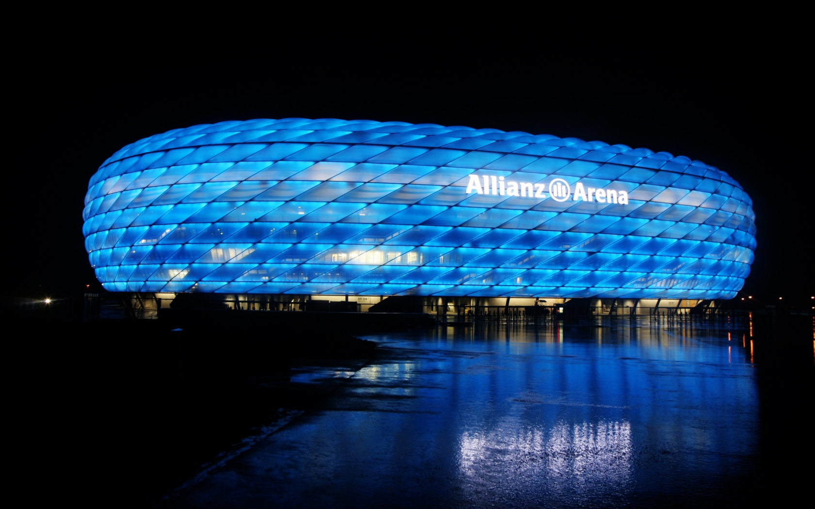 The Allianz Arena Munich for 1680 x 1050 widescreen resolution