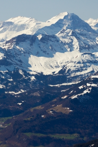 The Alps for 320 x 480 iPhone resolution