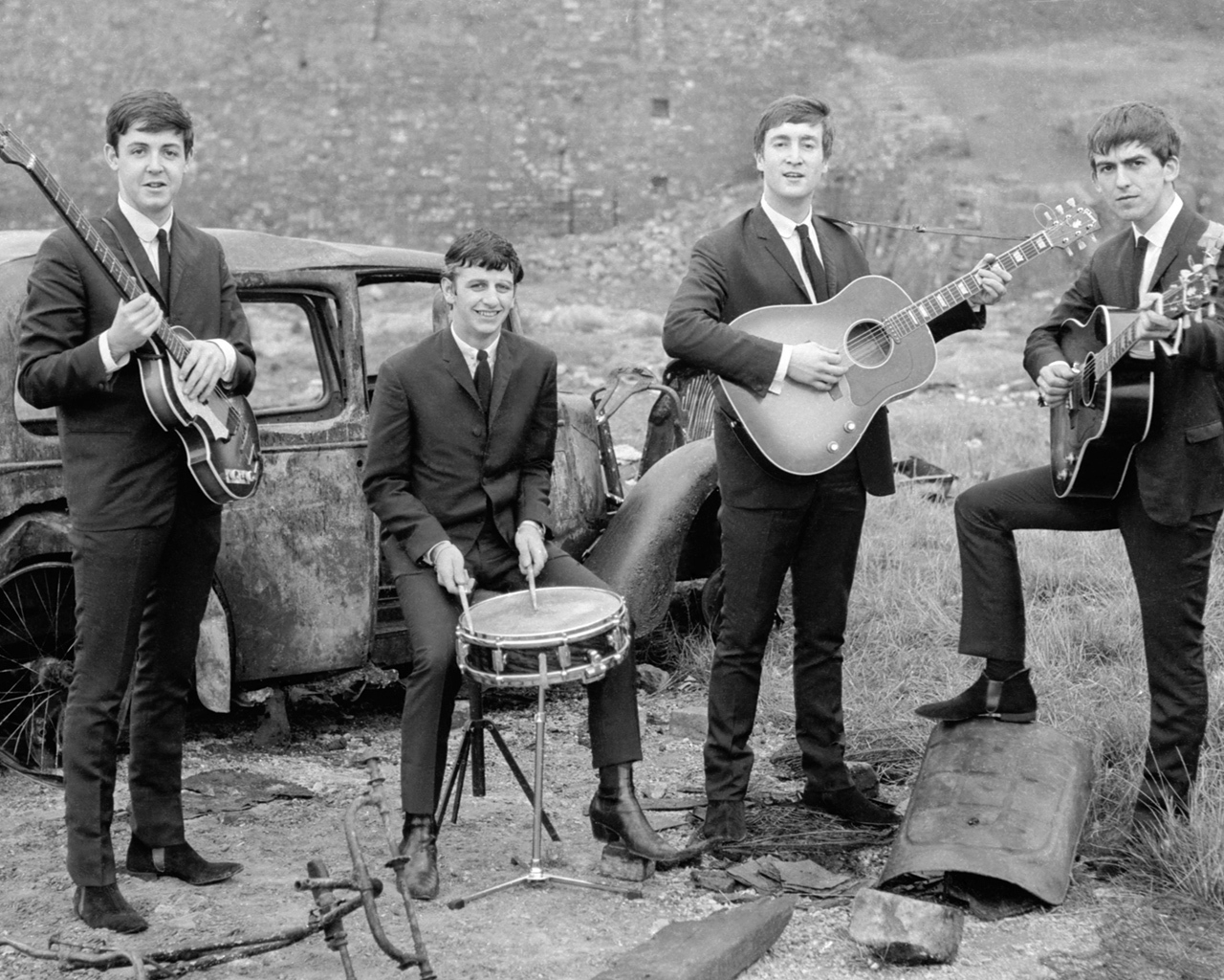 The Beatles for 1280 x 1024 resolution