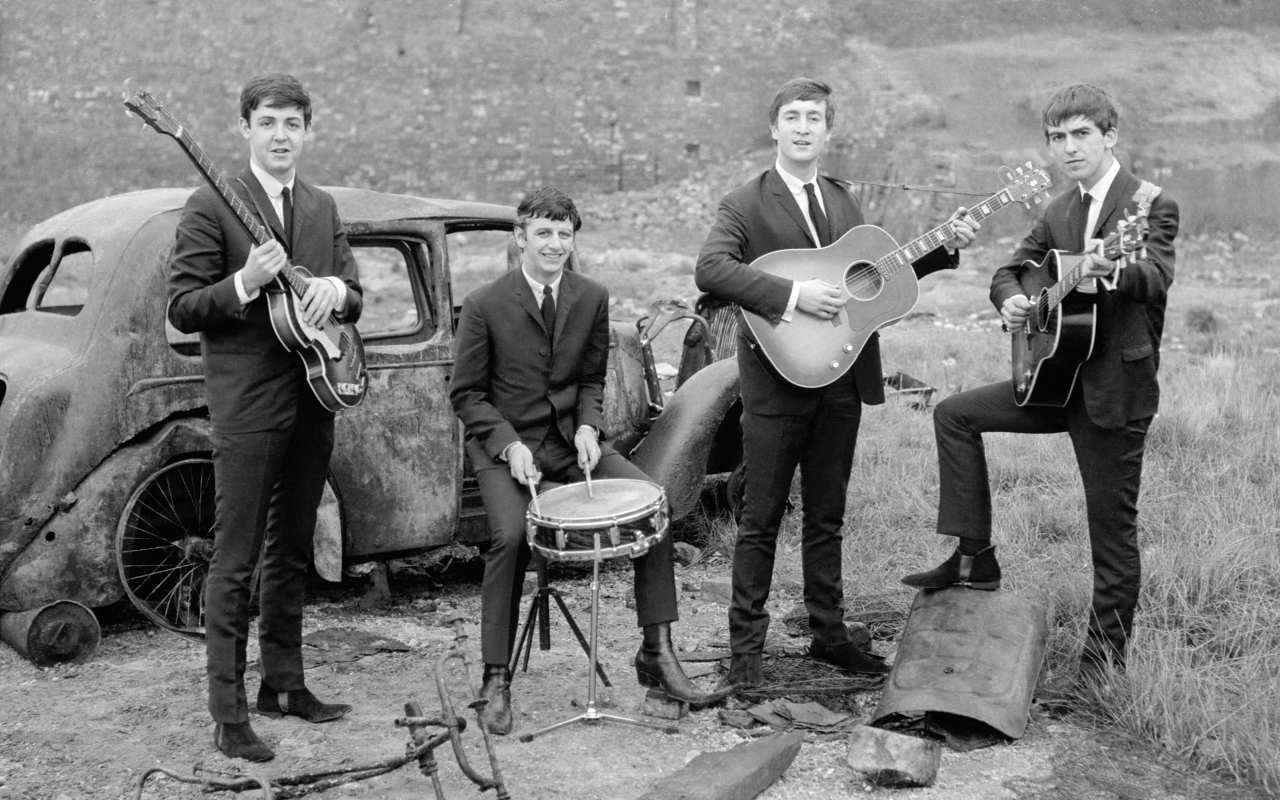 The Beatles for 1280 x 800 widescreen resolution