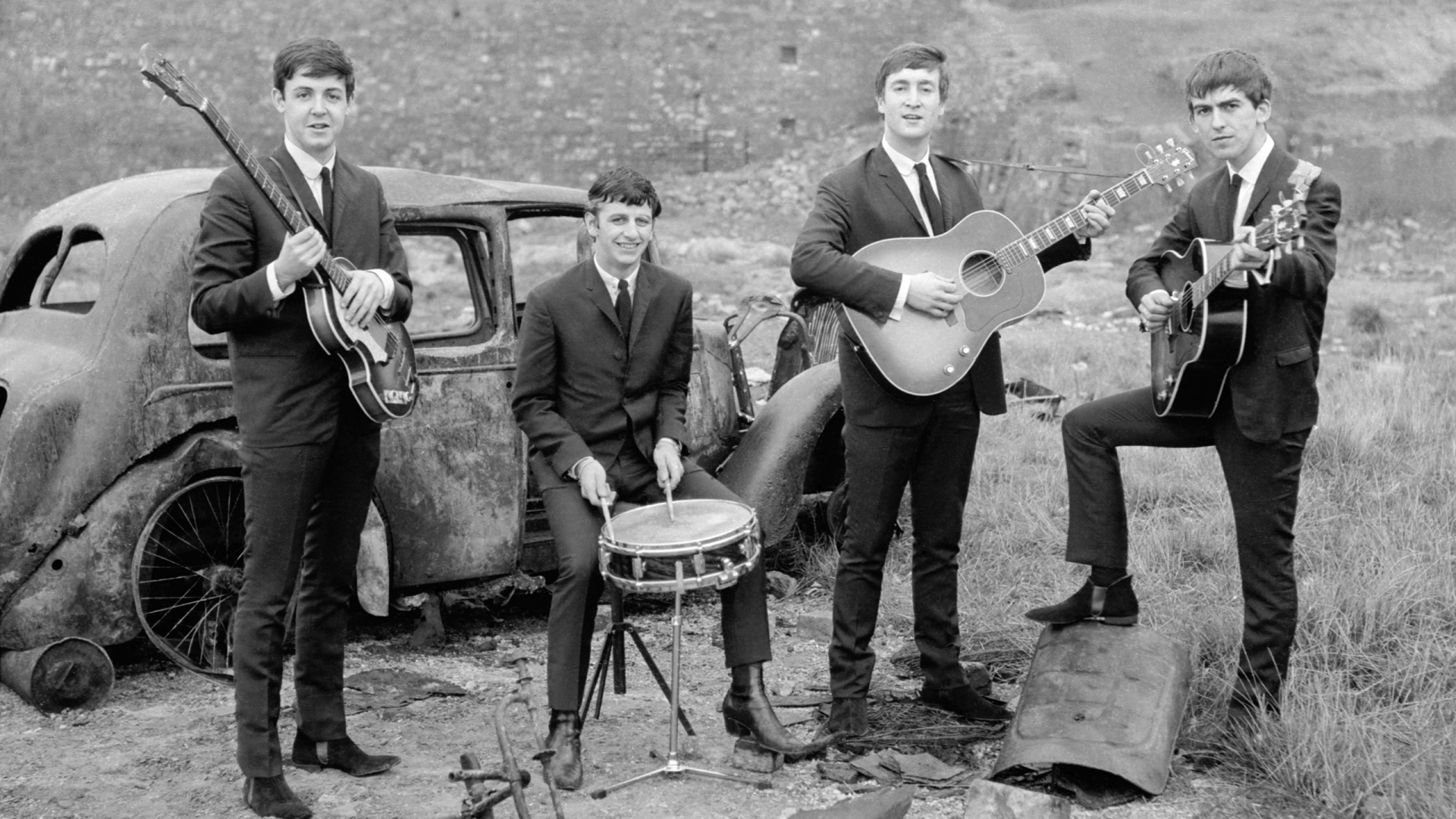 The Beatles for 1920 x 1080 HDTV 1080p resolution